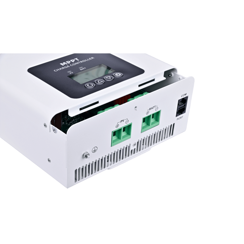 Controlador Solar MPPT 100A 12/24/48V, Máximo Voltaje de Circuito Abierto Voc 135Vcc, Configurable para Baterías de Litio, Conexión en Paralelo