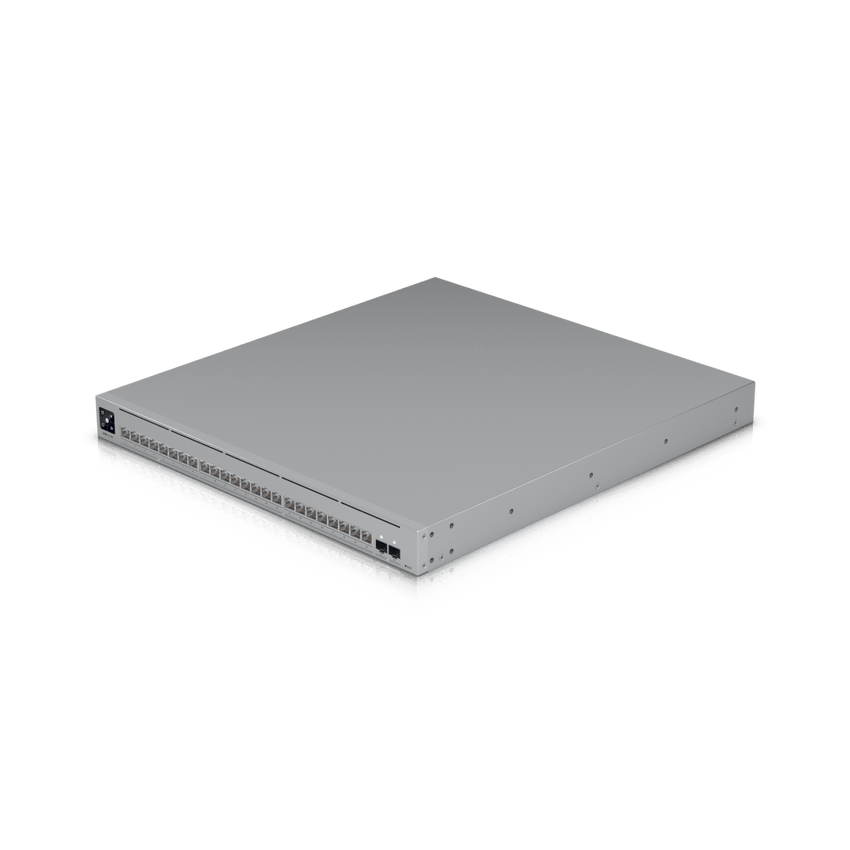 UniFi Switch USW-Pro-XG-24 / Capa 3 / 24 puertos  (16 × 10 GbE, 8 × 2,5 GbE) + 2 puertos SFP28 25 G