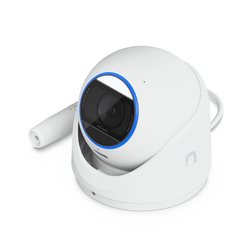 UniFi Protect G6 Pro Turret – Cámara 4K PoE+ Antimanipulación y Todo Clima con Motor de IA Multi-TOPS, Zoom Óptico 2.36× y Sensor CMOS 1/1.2