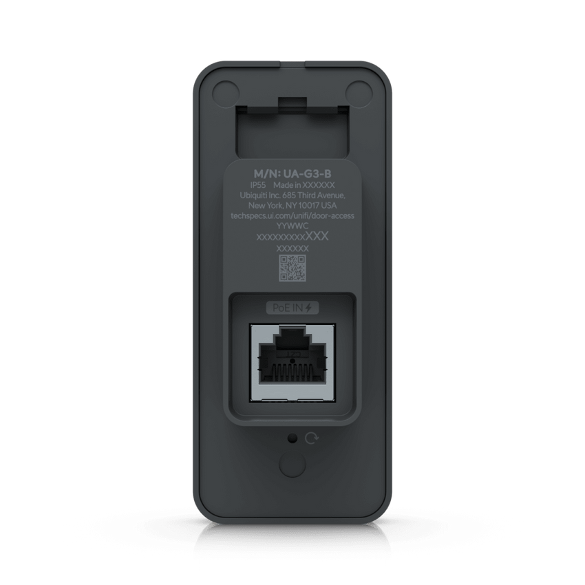 Lector de Acceso G3 Compacto con Soporte para NFC, App UniFi Identity y Touch Pass, Función de Salida por Proximidad, Resistencia IP55 y Alimentación PoE