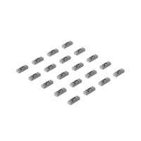 UACC Precision Rack Mount Kit (20 Piezas) – Insertos de Montaje 1UR con Tuercas Jaula Alineadas para Instalaciones de Rack Uniformes