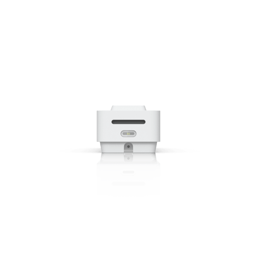 UVC Doorbell Lite – Videoportero Compacto 5 MP PoE con Visión Nocturna IR, Audio Bidireccional y Diseño Resistente al Clima, Color Blanco