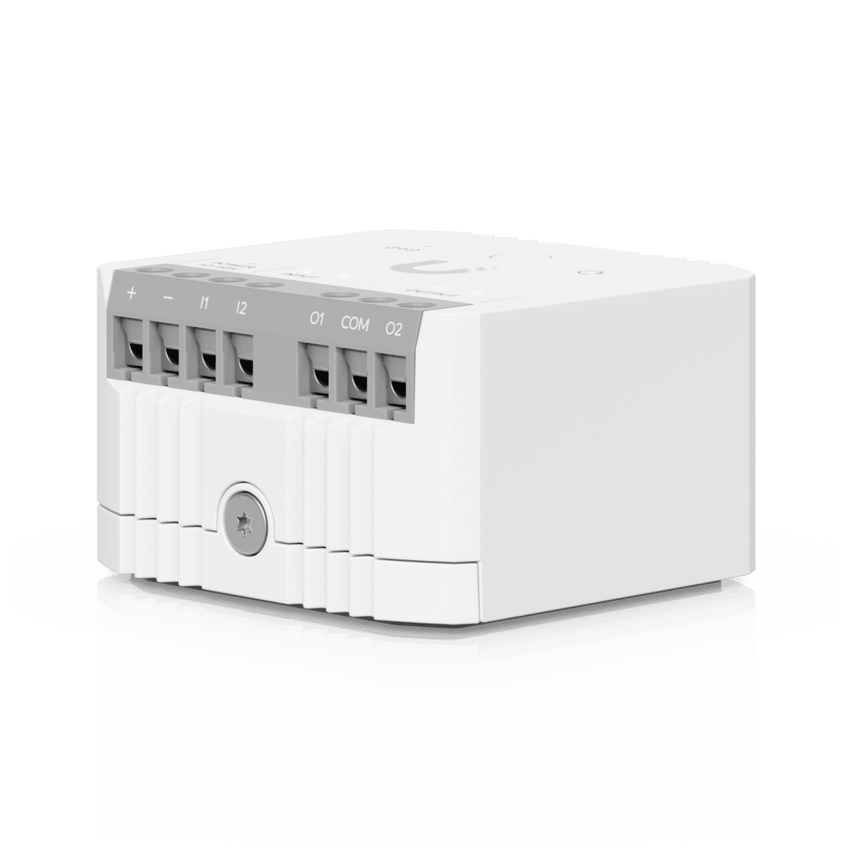 Relé Inteligente SuperLink / 10A Contacto Seco / 12-48Vcc / I/O Interfaces / Integración UniFi Protect / Alcance 2 km