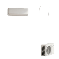 Kit de Canaletas Para la Organización de Tuberías y Cables Eléctricos en Instalaciones de Aire Acondicionado, Uso en Interiores y Exteriores, PVC Rígido, Ideal Para Minisplit, Contenido de Kit (11 Piezas), (3000-00000)