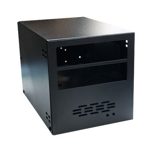 Gabinete para instalación de dos radios móviles Kenwood.