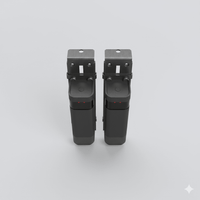 Haz Infrarrojo Inalámbrico ACCESS-PHW / Transmisor y Receptor Photo Beam / Triple Frecuencia 409-458 MHz / Alcance 20 Metros / Batería Litio 2300mAh / IP54 / Ajuste Angular -90° a +90° / Compatible Puertas Seccionales, Enrollables, C