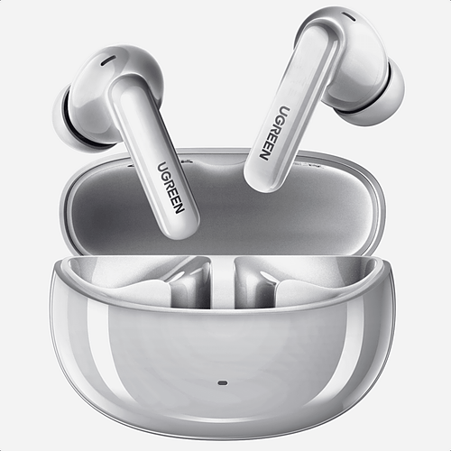 Auriculares Inalámbricos HiTune T3 Pro con Cancelación Activa de Ruido / Bluetooth 5.4 / Autonomía 30 Horas con Estuche / USB-C / Carga Rápida / AAC-SBC