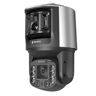 [TandemVu] Domo PTZ IP 4 Megapixel con 40X Zoom con Cámara Optica Fija de 4 Megapixel Cámara Térmica 256 x 192 con Lente 9.7 mm /  Protección perimetral