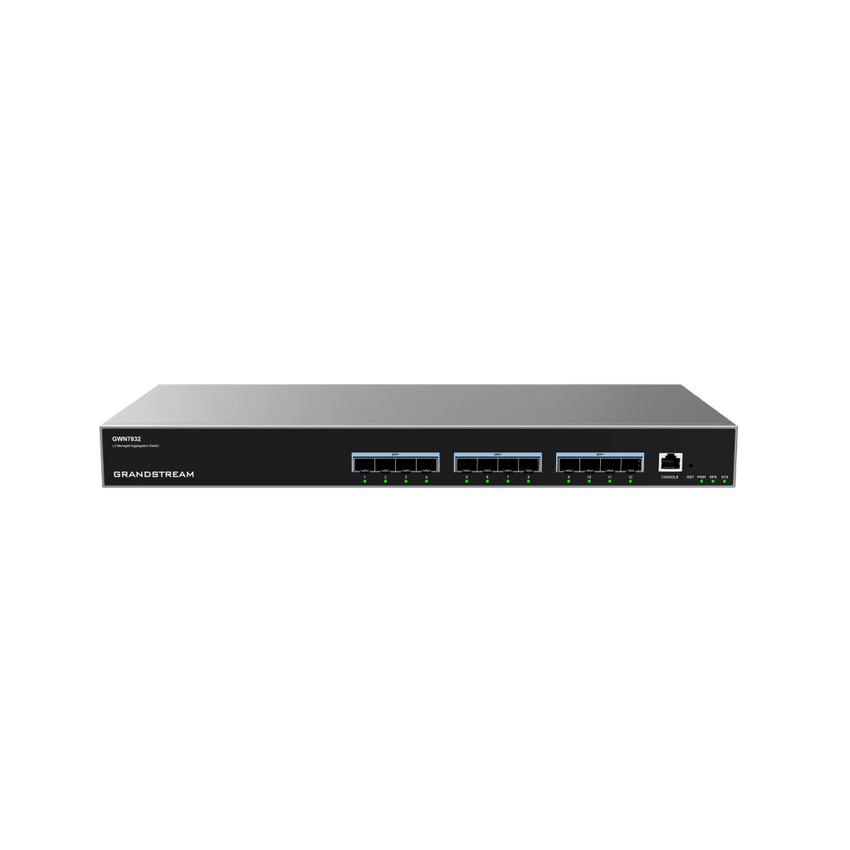 Switch de Agregación Capa 3 / 12 Puertos 10Gigabit SFP+ / QoS Integrada / Soporte IPv6 e IPv4 / Seguridad Avanzada / Stacking /