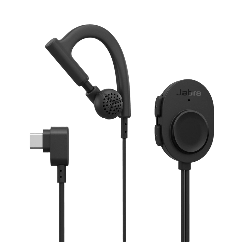Auricular Push-to-Talk USB-C / Compatibilidad PTT Microsoft Teams Zello Zebra / IP67 / Micrófono Uni-Directional / 1.16 m Cable (3.8 ft) / Certificado FCC CE RoHS