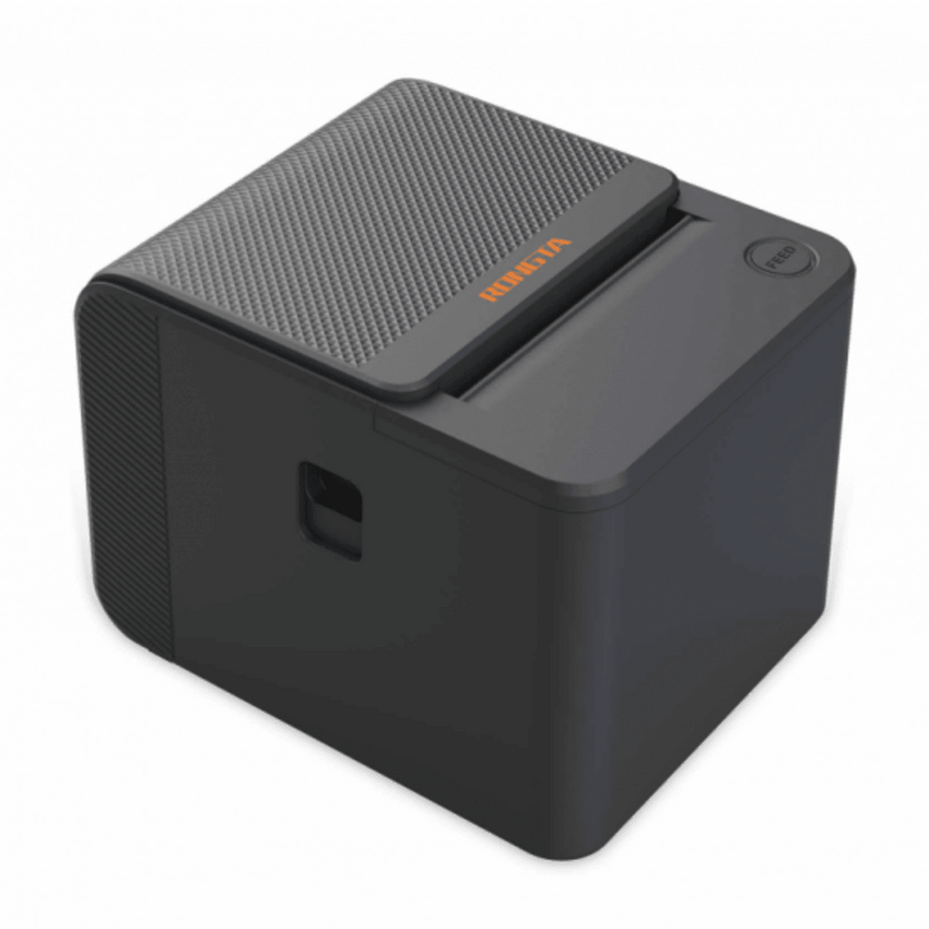 Impresora Térmica de Recibos 80mm RONGTA / Resolución 203 dpi / Velocidad 200 mm/s / Ancho de Impresión 72 mm / Interfaces USB / Compatibilidad ESC/POS / Caja de Efectivo 24V / Certificaciones CCC-CE-FCC
