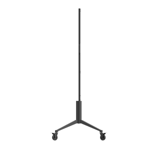 Soporte de Piso para LED / Para AIO 135" DS-D4515CB135-2FQ / Estructura Acero al Carbono / Recubrimiento en Polvo Negro