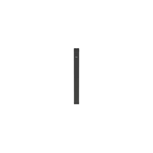 Organizador Vertical PatchRunner™, Sencillo (Solo Frontal), Para Rack Abierto de 45 Unidades, 8 in de Ancho, Color Negro
