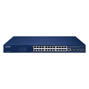 Switch Gestionado PoE++ 802.3bt / 16 Puertos Gigabit PoE++ 95W + 8 Puertos Gigabit + 4 Puertos 10G SFP+ / Presupuesto PoE 420W / IPv6/IPv4 / L2/L4 / ERPS / CloudNMS / Rack 440 mm (17.3 in)