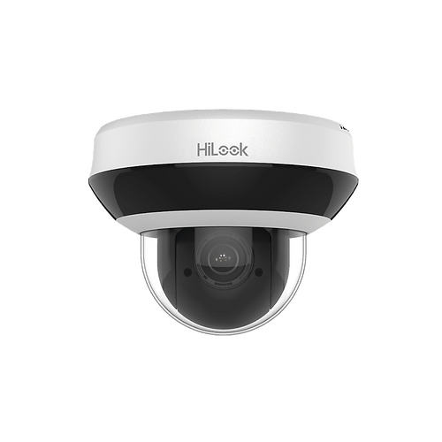 Mini PTZ IP 2 Megapixel / 4X Zoom / Audio Bidireccional / H.265+ / 20 mts IR EXIR / WDR 120 dB / PoE / IK10 / IP66 / Ultra Baja Iluminación / Micrófono Integrado / Micro SD
