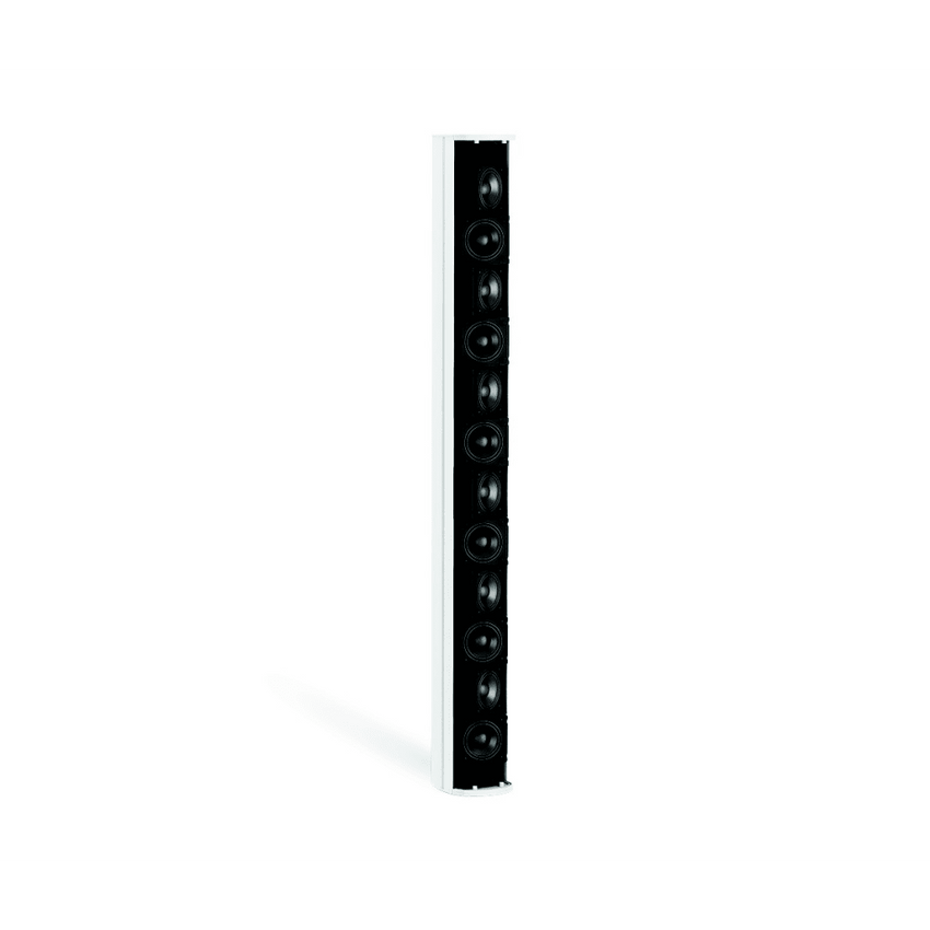 Altavoz Modular de Arreglo en Columna Panaray | 12 Drivers de 2.25" | Exterior IPX5 | Gabinete de Aluminio Extruido | Color Blanco