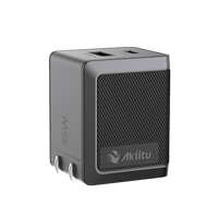 Cargador PRO USB-A / USB-C a C / Tecnolog�a GaN (Nitruro de Galio / Fast-Charging / Potencia 60W / Velocidad Transferencia 480 Mbps / Material Silicona No T�xica / Conector Aluminio Anodizado