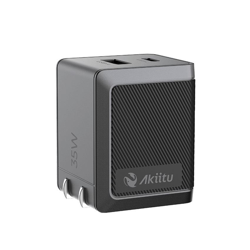 Cargador PRO USB-A / USB-C a C / Tecnolog�a GaN (Nitruro de Galio / Fast-Charging / Potencia 60W / Velocidad Transferencia 480 Mbps / Material Silicona No T�xica / Conector Aluminio Anodizado