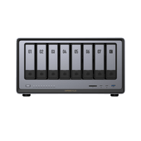 NAS UGREEN NASync DXP8800 Plus / Intel Core i5-1235U 10 Núcleos / 8 Bahías SATA + 2 M.2 NVMe / 2 Puertos 10GbE / Thunderbolt 4 / HDMI 8K / DDR5 Expandible 64GB / PCIe 4.0 x4