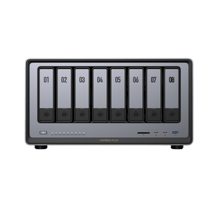 NAS UGREEN NASync DXP8800 Plus / Intel Core i5-1235U 10 Núcleos / 8 Bahías SATA + 2 M.2 NVMe / 2 Puertos 10GbE / Thunderbolt 4 / HDMI 8K / DDR5 Expandible 64GB / PCIe 4.0 x4