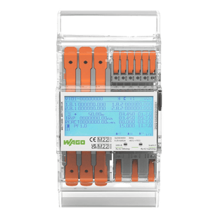 KIT DE MEDICIÓN DE ENERGÍA PARA 65A / 3x230-400 V / Modbus-M-Bus / Push-in CAGE CLAMP® / Display LCD Iluminado / Bluetooth® / Clase B / IP51-IP20
