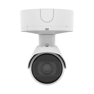 Cámara Bullet AI 8MP / Sensor 1/1.2" / Zoom Motorizado 2.25x 5.9-13.3 mm / WiseIR 60 m (196.85 ft) / Análisis Inteligente IA / IP66/IP67 / Wisenet 9 / Dual NPU / 4GB RAM