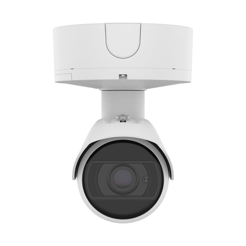 Cámara Bullet AI 8MP / Sensor 1/1.2" / Zoom Motorizado 2.25x 5.9-13.3 mm / WiseIR 60 m (196.85 ft) / Análisis Inteligente IA / IP66/IP67 / Wisenet 9 / Dual NPU / 4GB RAM