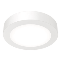 Luminaria LED de Montaje Superficial  / Perfil Ultra Bajo 1" / Instalación Directa en Cajas Eléctricas Estándar / 3 Tonos de Luz Seleccionables 3000K-4000K-5000K / 90 CRI Mínimo / 120V / Certificación Áreas H