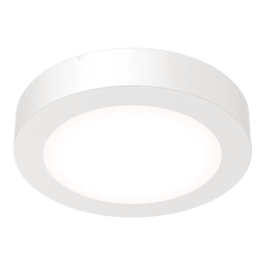 Luminaria LED de Montaje Superficial  / Perfil Ultra Bajo 1" / Instalación Directa en Cajas Eléctricas Estándar / 3 Tonos de Luz Seleccionables 3000K-4000K-5000K / 90 CRI Mínimo / 120V / Certificación Áreas H