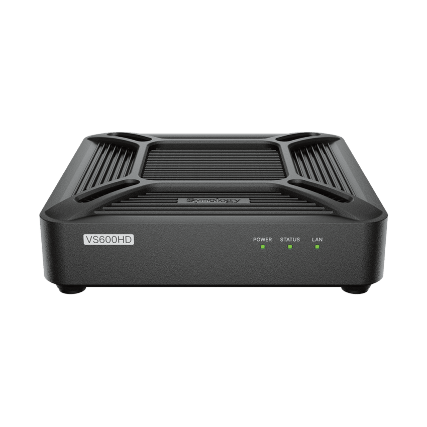VisualStation VS600HD | Solución de Monitorización de Doble Pantalla | Salida HDMI 4K | Transmisiones IP hasta 720p/600 FPS | Compatible con Surveillance Station | Conformidad NDAA y TAA | Montaje VESA.