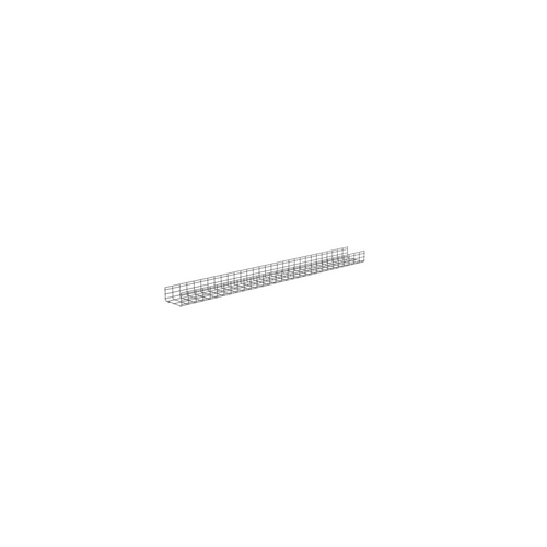 Charola Wire Basket de 12 in (304 mm) de Ancho, 6 in (152 mm) de Alto, 3 m de Largo, Hasta 626 Cables Cat6, Color Negro