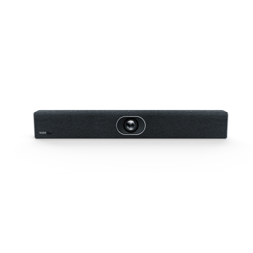 Barra de Videoconferencia Yealink UVC 40 E2 para Salas Pequeñas con IA Avanzada y Seguimiento Automático de Orador