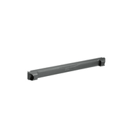 Tapa Ciega Estándar de 19in, Compatible con Racks con Rieles de Orificio Roscado, Instalación sin Herramienta, Plano, 1 UR, Color Negro