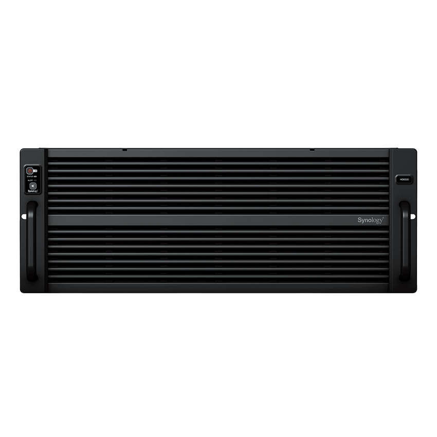 Servidor de Almacenamiento Synology HD6500 High Density 4U | 60 Bahías | Expansión hasta 300 Unidades | Procesadores Dual Intel Xeon Silver 10 Núcleos | Memoria DDR4 ECC RDIMM hasta 512 GB | Redes 10/25GbE | Fibre Channel | Garant&amp