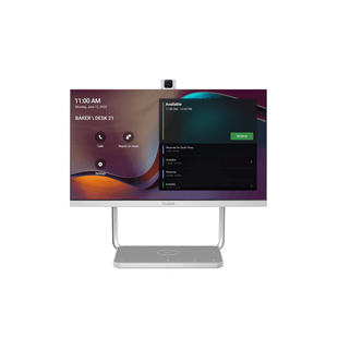 Sistema de Videoconferencia Todo en Uno DeskVision A24 de Yealink con cámara 4K y pantalla táctil de 24”