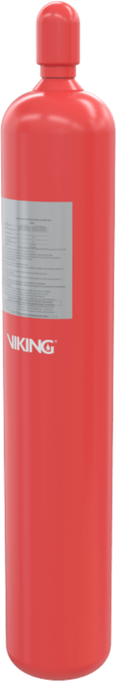 Cilindro de Agente Extintor de Gas Inerte Oxeo | Nitrógeno 80L  2901 PSI | Sistema de Extinción Oxeo