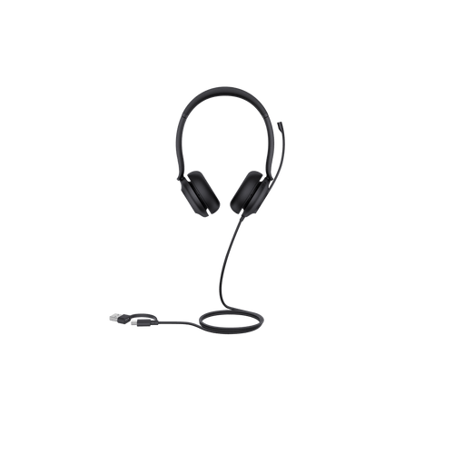 Diadema Alambrica UH35 Dual Teams de Yealink USB C/A con Cancelación de Ruido y Diseño Ergonómico
