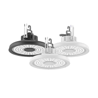 Luminaria LED High Bay Redonda REBL / 24 000- 27 000 -30 000 Lúmenes / 150-170-200W / 3500K-4000-5000 K CCT Switchable / IP66 NEMA 4X / IK10 / UVOLT 120-347V / DLC Premium