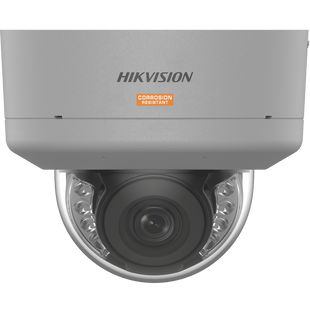 Domo IP 8 Megapixel / Lente Mot. 2.7 a 13.5 mm / Polimero Anticorrosivo (Ideal para Zonas Costeras o Alta Salinidad) / ColorVu / Dual Light (40 mts IR + 40 mts Luz Blanca) / WDR 130 dB / Exterior IP68 / IK10