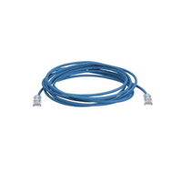 Cable de Parcheo TX6, UTP Cat6, Diámetro Reducido (28AWG), Color Azul, 30.48 Metros (100 Pies)