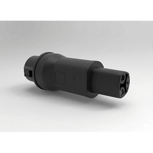 Adaptador de Conector EV / Entrada Tipo 1 (SAE J1772) / Salida NACS / 7 kW / 32 A / 220 V AC / Monof�sico / Uso Interior y Exterior