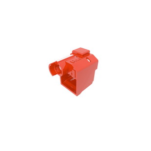 Kit de 100 Dispositivos Para Impedir Desconexión de Plug RJ45, Color Rojo, Incluye 5 Herramientas para Instalar/Retirar