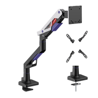 Brazo Para Monitor 24-57 Pulgadas/Hasta 30 KG/ VESA 75 X 75 - 200 X 200