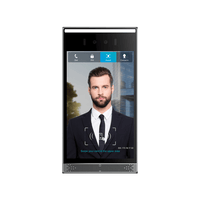 Videoportero IP SIP con Reconocimiento Facial, 8" IPS, 10,000 rostros, anti-suplantación, IP66/IK07, PoE
