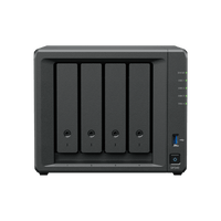 NAS Dispositivo de Protección de Datos Synology ActiveProtect DP340 | 14.5 TB de Capacidad de Copia de Seguridad | RAID 5 con 4 HDD de 8 TB | RAID 1 con 2 SSD de 400 GB | Puerto RJ-45 de 10 GbE | Protección contra Ransomware | Inmutabilidad