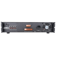 Amplificador de Audio | Bluetooth | 120 W | 6 Zonas con Control de Volumen Independiente | 70/ 100V COM | Montaje en Rack | Voceo y Musica Ambiental