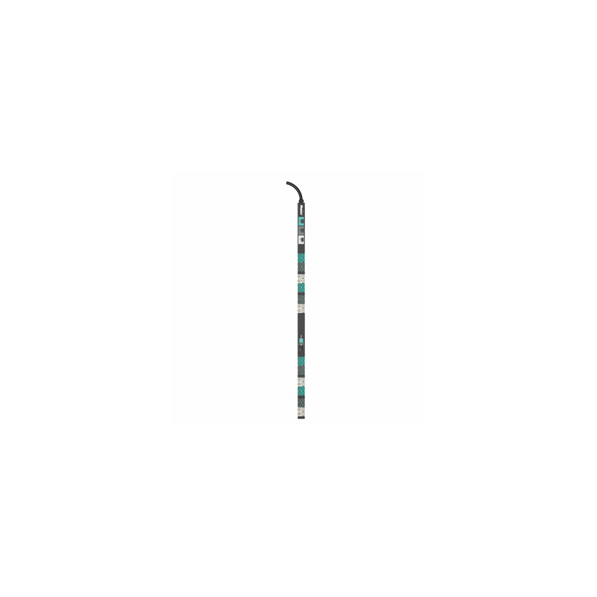 PDU Inteligente Monitoreable y Switchable EL2P para Distribución de Energía, Enchufe de Entrada NEMA L21-30P, Con 24 Salidas C13/C15 y 24 C13/C15/C19/C21, de Instalación Vertical, 208 Vca, 30 Amp
