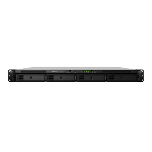 NAS RackStation RS1619xs+ | 4 Bahías | CPU Intel Xeon D-1527 Quad-Core | 8 GB DDR4 ECC (Ampliable a 64 GB) | 2 Ranuras M.2 NVMe/SATA | 4 Puertos LAN 1GbE | Soporte 10GbE Opcional | Escalable hasta 16 Bahías.
