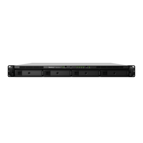 NAS RackStation RS1619xs+ | 4 Bahías | CPU Intel Xeon D-1527 Quad-Core | 8 GB DDR4 ECC (Ampliable a 64 GB) | 2 Ranuras M.2 NVMe/SATA | 4 Puertos LAN 1GbE | Soporte 10GbE Opcional | Escalable hasta 16 Bahías.