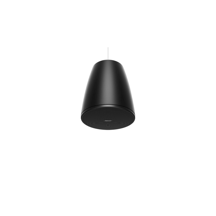 Par de Altavoz colgante | DesignMax | 6in | 8ohms | 70/100V | Negro | Exterior